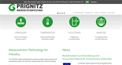 Desktop Screenshot of prignitz-mst.de